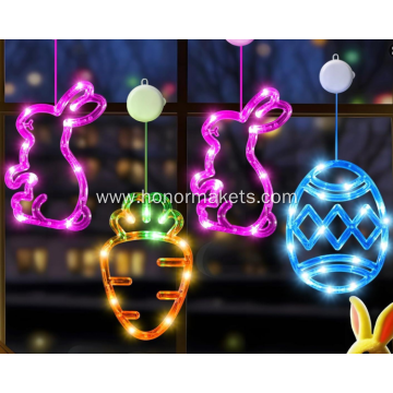 Easter Window Lights Decorations